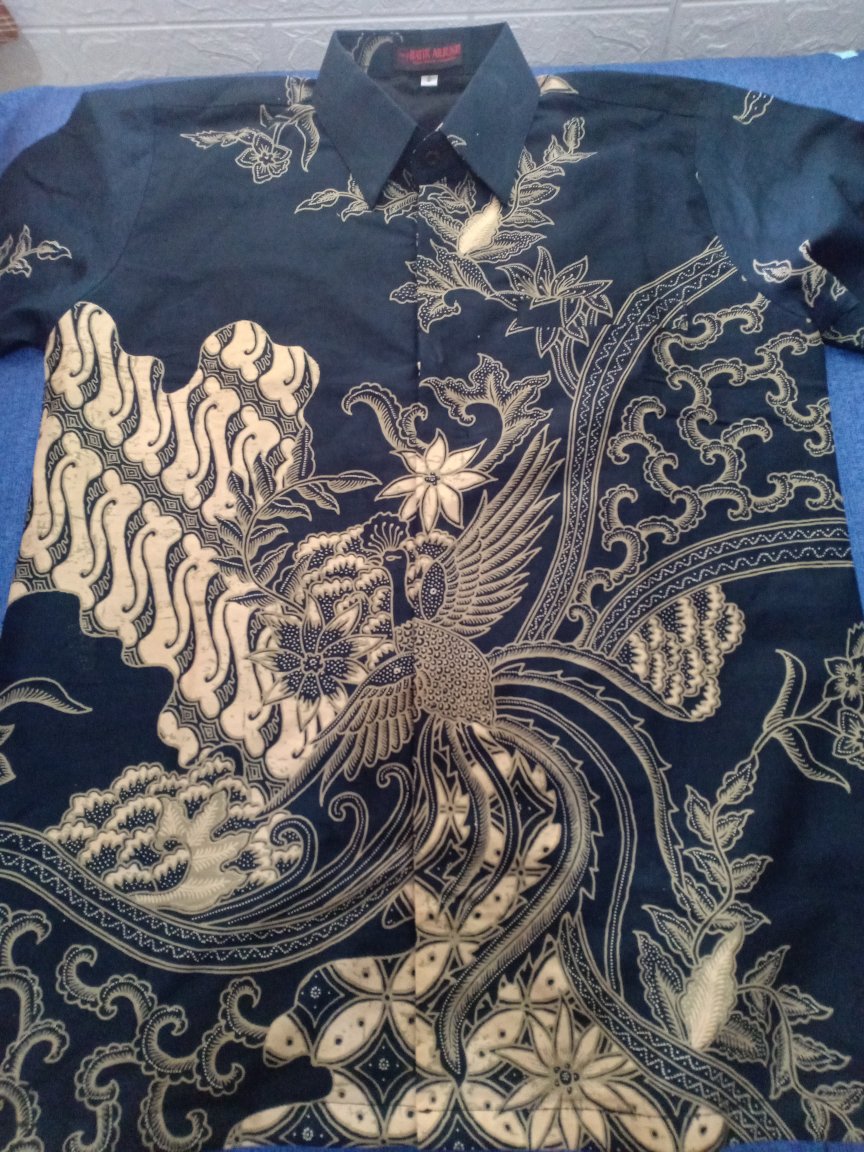 Kemeja Batik Pria Baju Batik Pria Lengan Panjang Modern Lapis Full Furing Ar01
