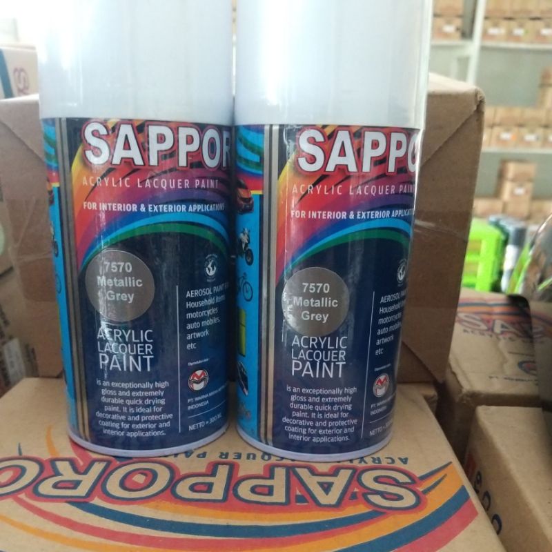 

sapporo 300ml metalic grey 7570