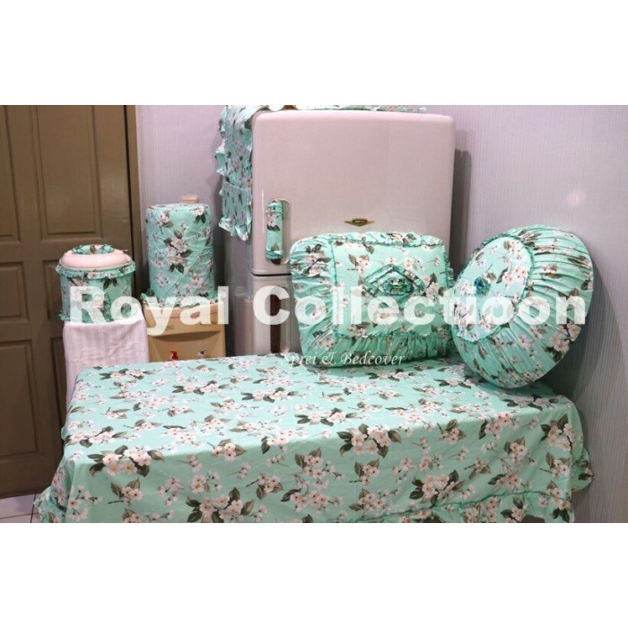 Taplak Meja Makan - Kitchenset / Set Taplak Meja Makan Michiko Hijau