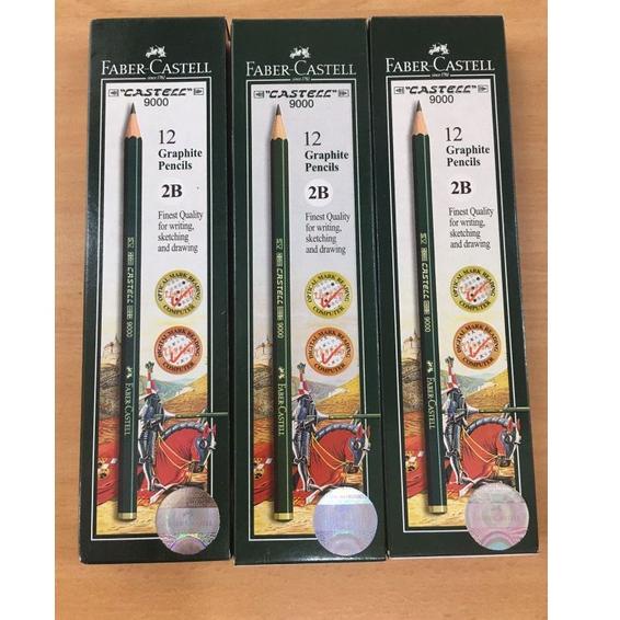 

[NiV㊑] PENSIL 2B FABER CASTELL ( 12 pcs ) |Lagi.populer