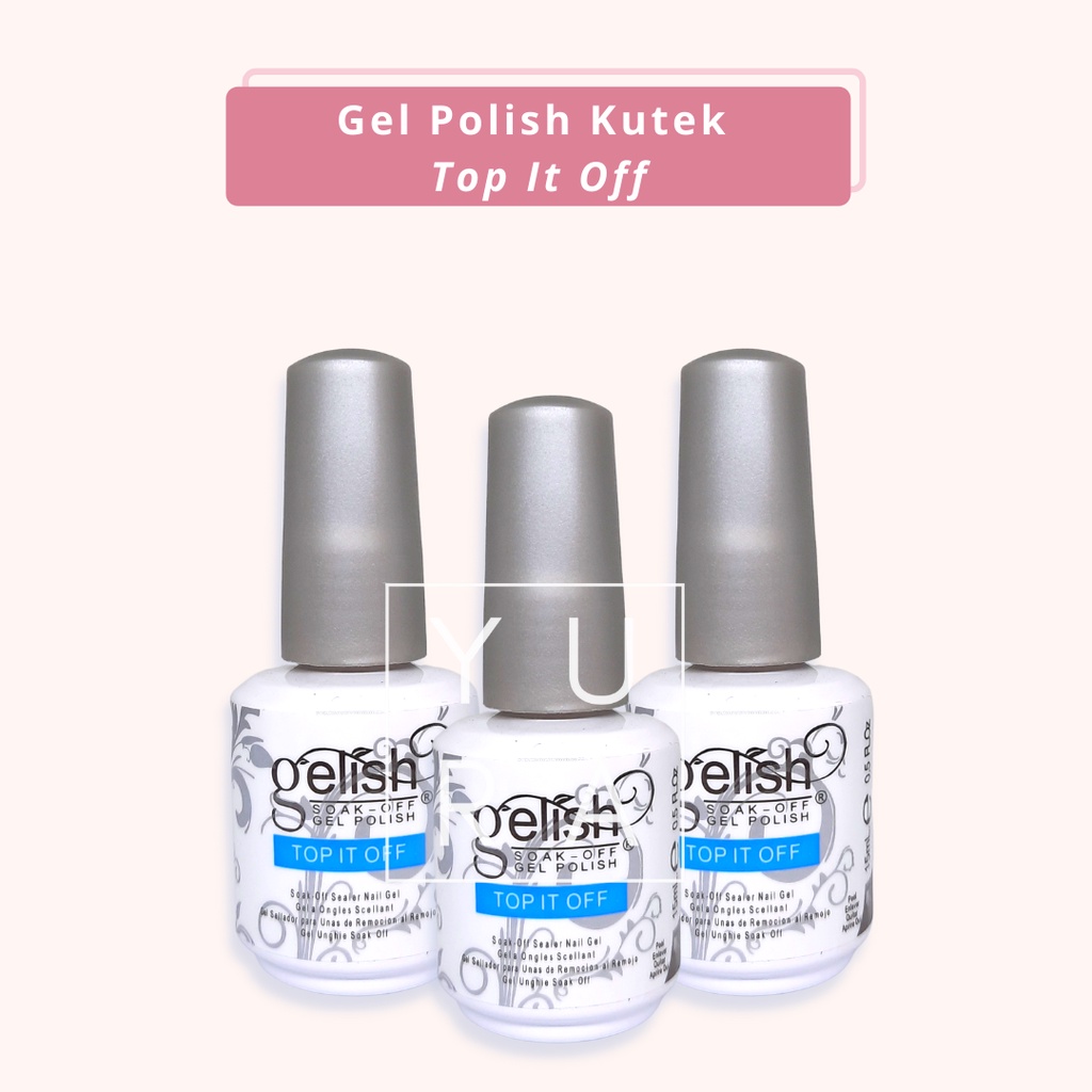 Gelish Dynamic Soak Off Gel Polish Kutek Top Coat / Base Coat / Matte Top Coat / PH BOND