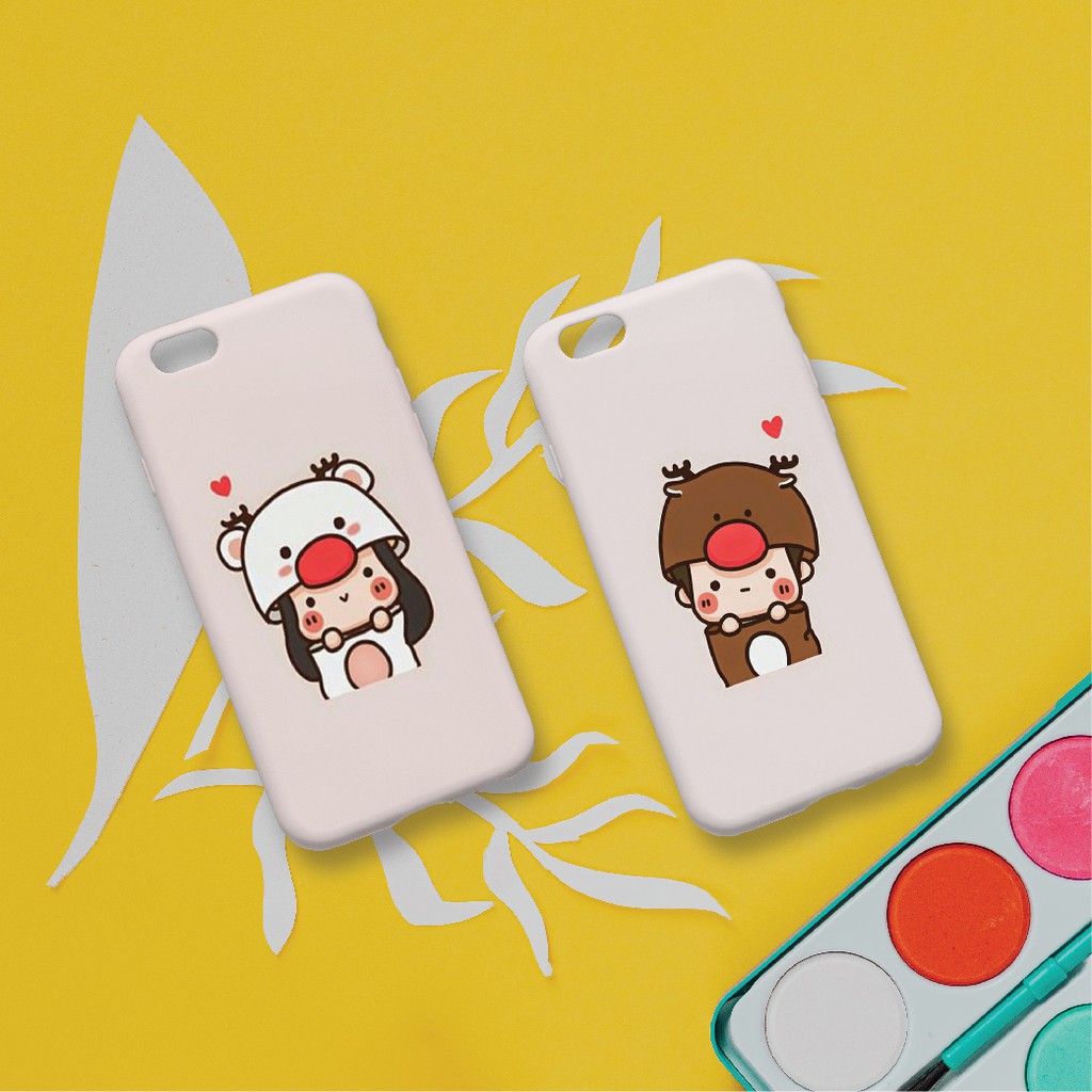Casing hp custom motif couple lucu /Custom softcase dan hardcase hp all type case high quality