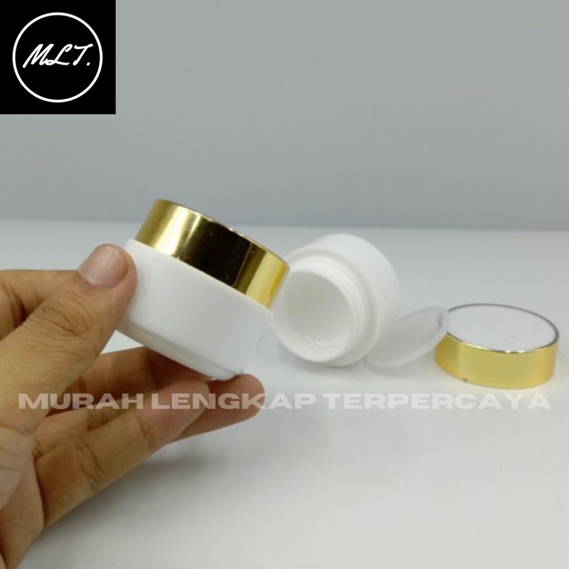 POT CREAM KIMURA GOLD 10GRAM / POT KIMURA PUTIH LIST GOLD 10GR /POT KOSMETIK GOLD 10 GR