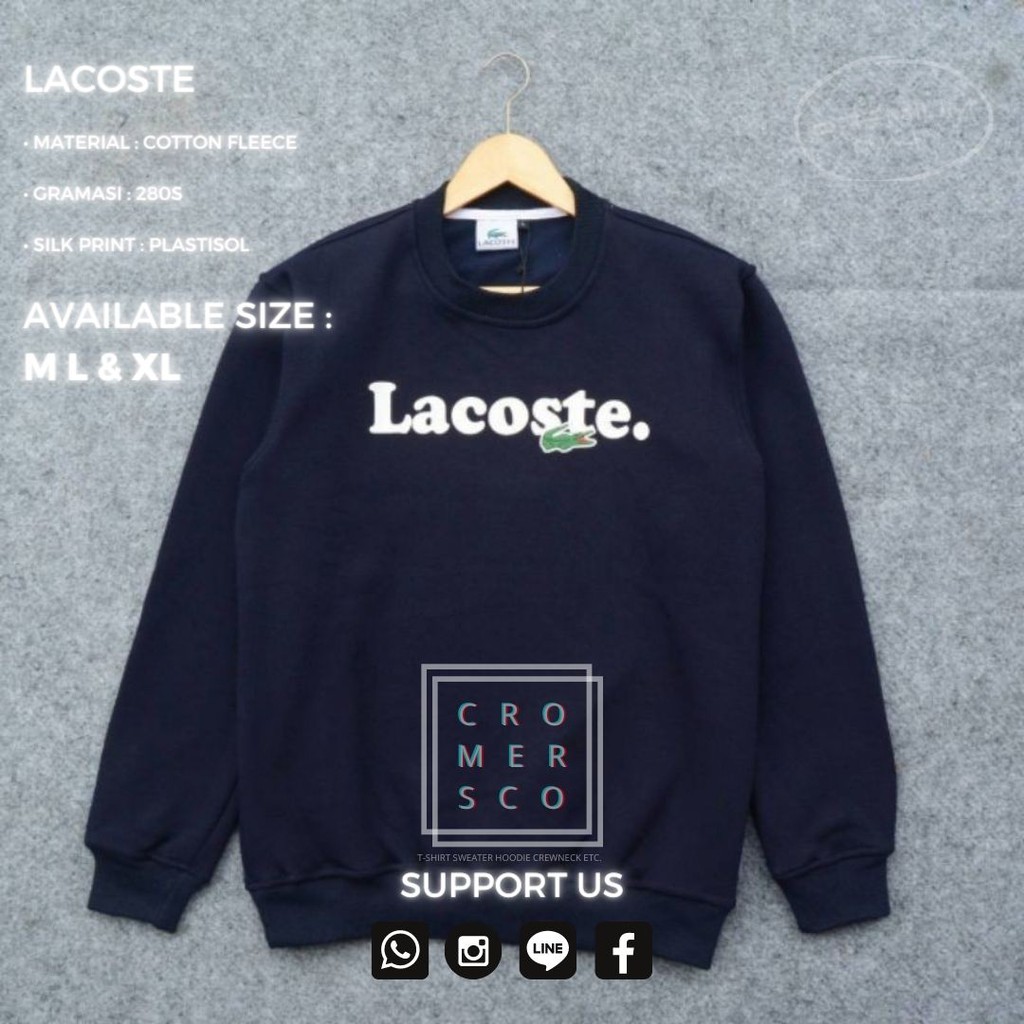SWEATER CREWNECK LACOSTE