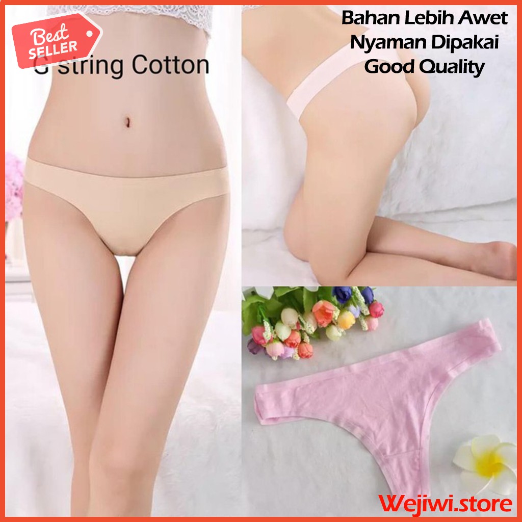 Celana dalam wanita dewasa underwear pakaian dalam cewek murah cd wanita sexy G String 002 P8B5