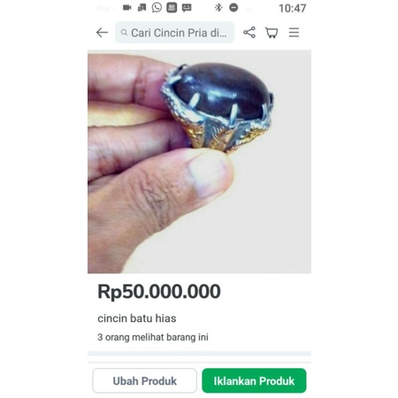 cincin naga keren pria