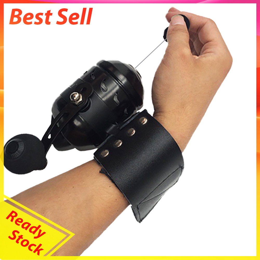 Durable Fishing Reel Wrist Strap Adjustable Fishing Wheel Holder Fixed Belt