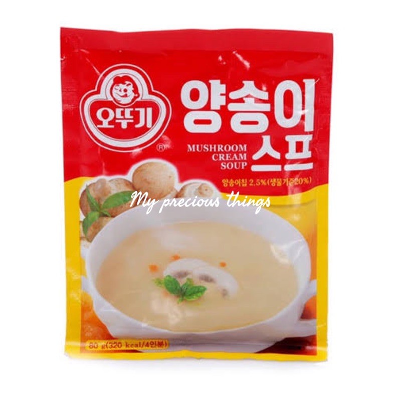 

Cream soup korea rasa jamur - ottogi
