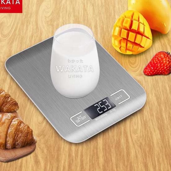 THOME 5Kg STAINLESS Timbangan Dapur Digital Kue Kitchen Scale