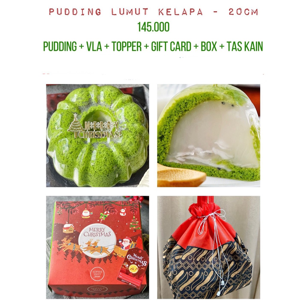 

Pudding Lumut Kelapa / Nutella Oreo Hampers Natal / Christmas Edition READY, NOTE TGL PENGIRIMAN!