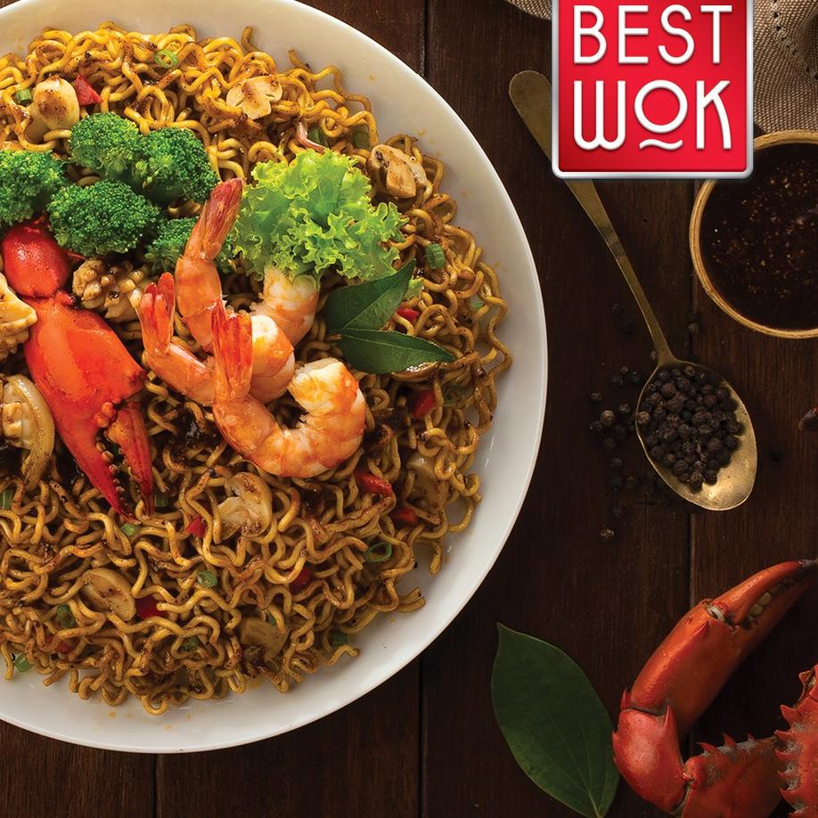 

⇞ Best Wok Mi Goreng Black pepper Seafood Single Pack (5 pcs) わ