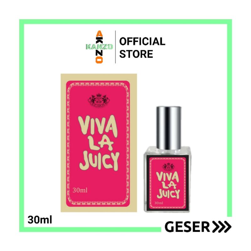 Kanzo - Parfum Viva La Juicy 30ml Best Seller / Parfum Women 30ml Best Seller