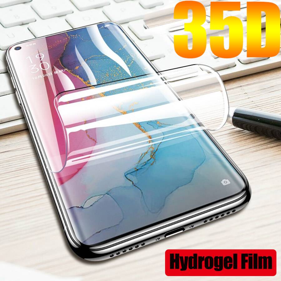 For OPPO K7 K5 K3 K1 Protective Hydrogel Film for Oppo FindX Ace2 A92S A83 A7 A8 A9 A91 Matte Anti Blue Ray Film Not Glass