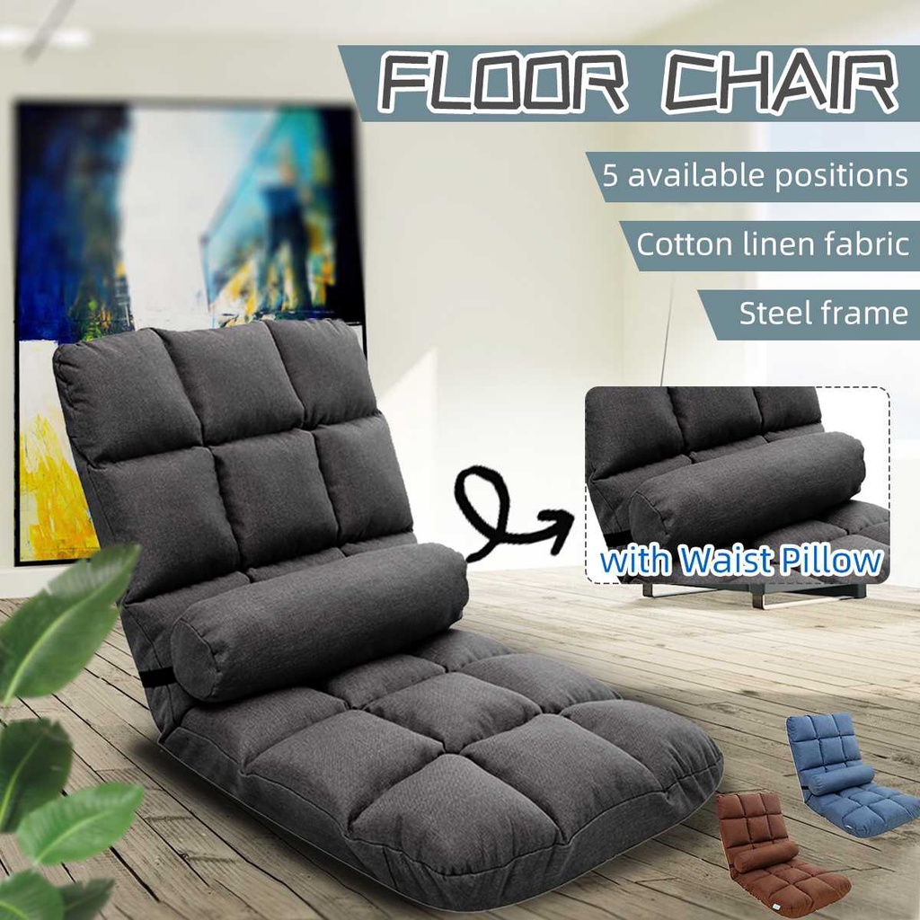 Triple W Sofa Tatami Floor Chair Sofa Bed Kursi Malas Lantai Lesehan