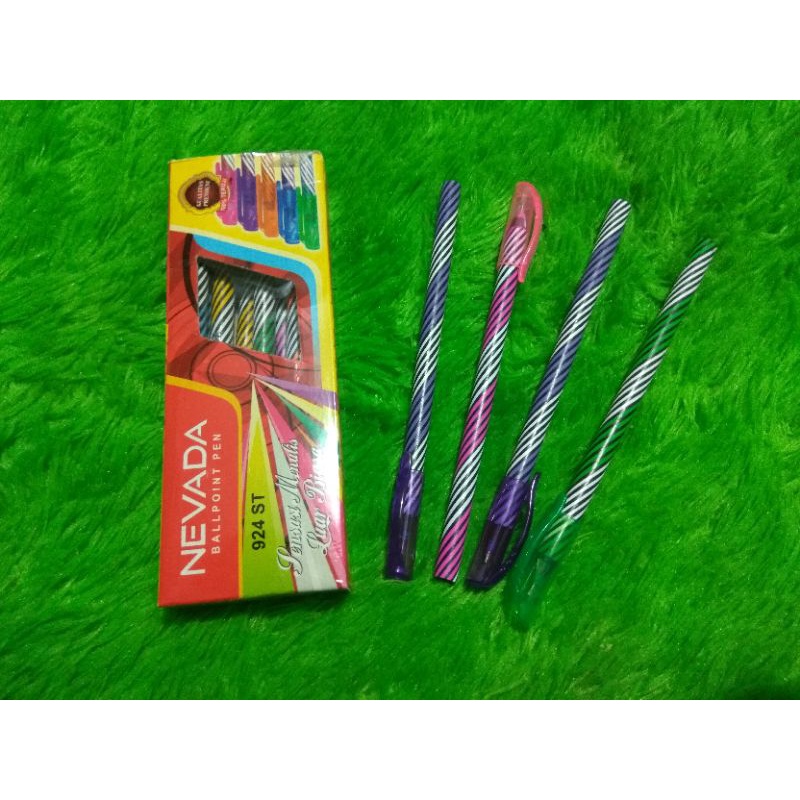 

12pcs Pen lilin / pen ulir / pen murah / pen Nevada