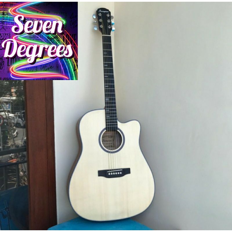 Gitar Akustik Scorpion AGS 430 / Scorpion ags430 Original Bonus Senar - 430 C