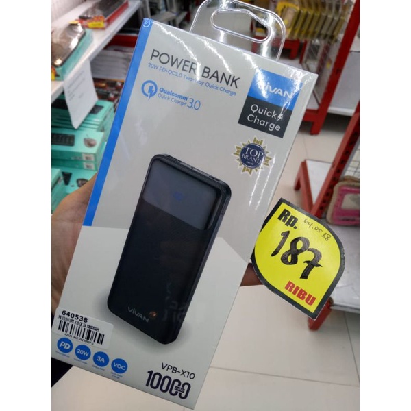 Powerbank vivan VPB-X10 / pb vivan