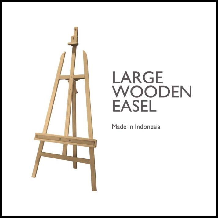 

Xpression Wooden Easel - Large Canvas Stand (Lokal)
