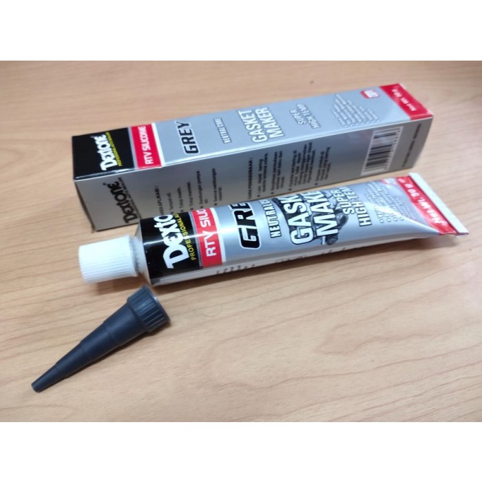 CHY Gem - Lem RTV Silicone Threebond Grey Gasket Maker Dextone Natural Cure 50gr