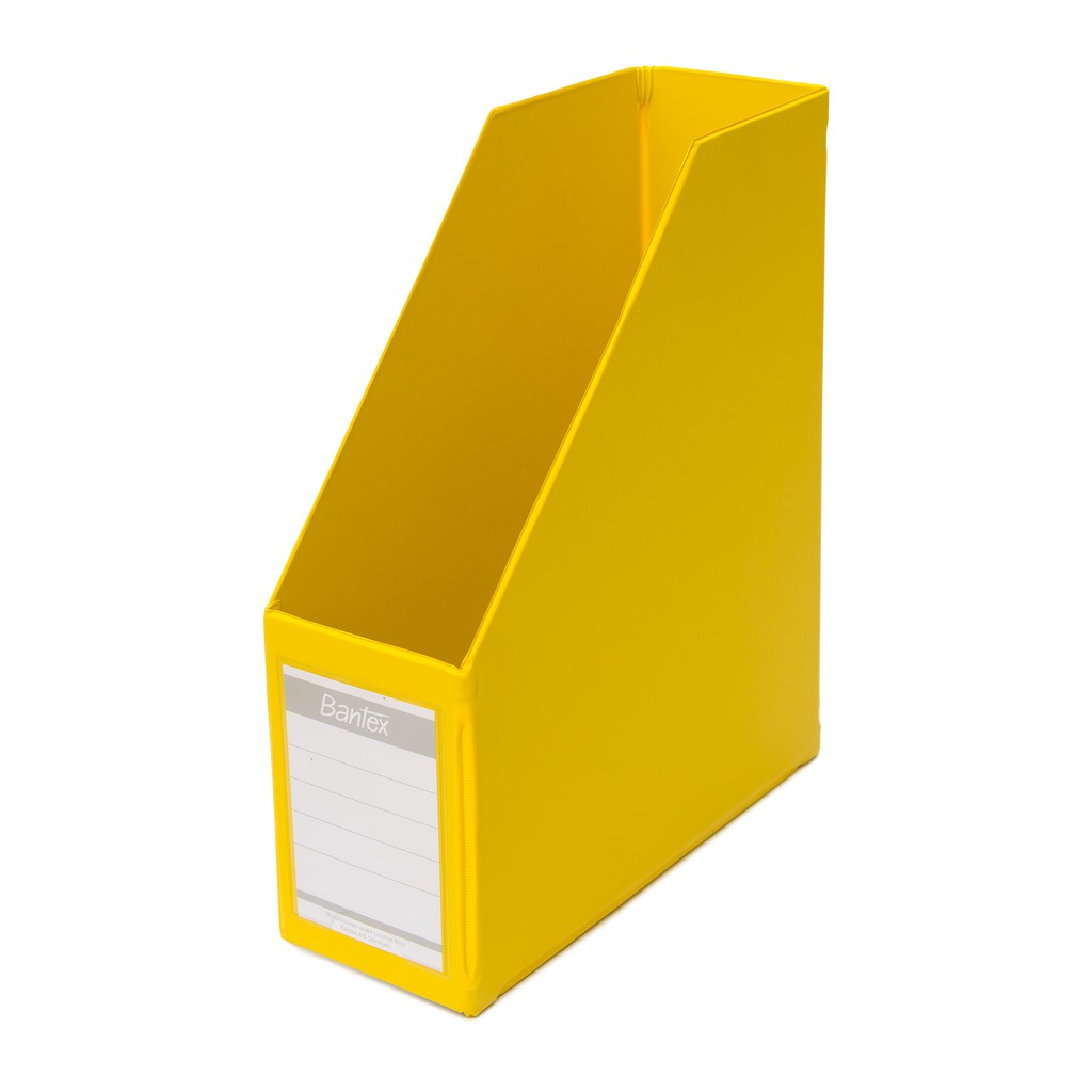 

[Zada] Bantex Magazine File (Box File) A4 10cm Lemon 4012 26