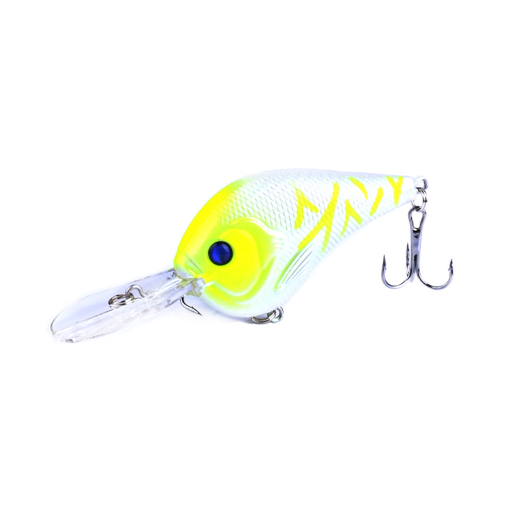 HENGJIA 1PCS Crankbait Wobblers Hard Fishing Tackle 11.2g 9.5cm Swimbait Crank Bait Bass Fishing Lure 9 Colors fishing tackle