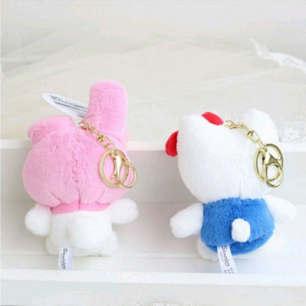 Gantungan Tas Gantungan Kunci Boneka Sanrio Body Hello Kitty My Melody Kuromi Pompompurin Cinnamoroll Pochacco