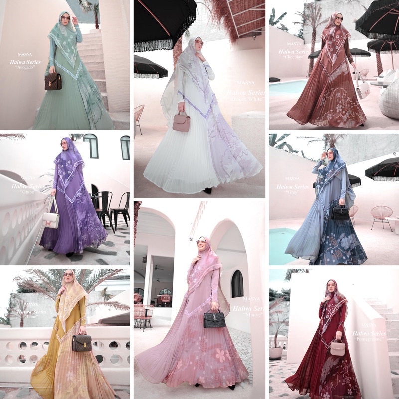 SET HALWA SERIES BY MADENIASYARI / MASYA SYARI