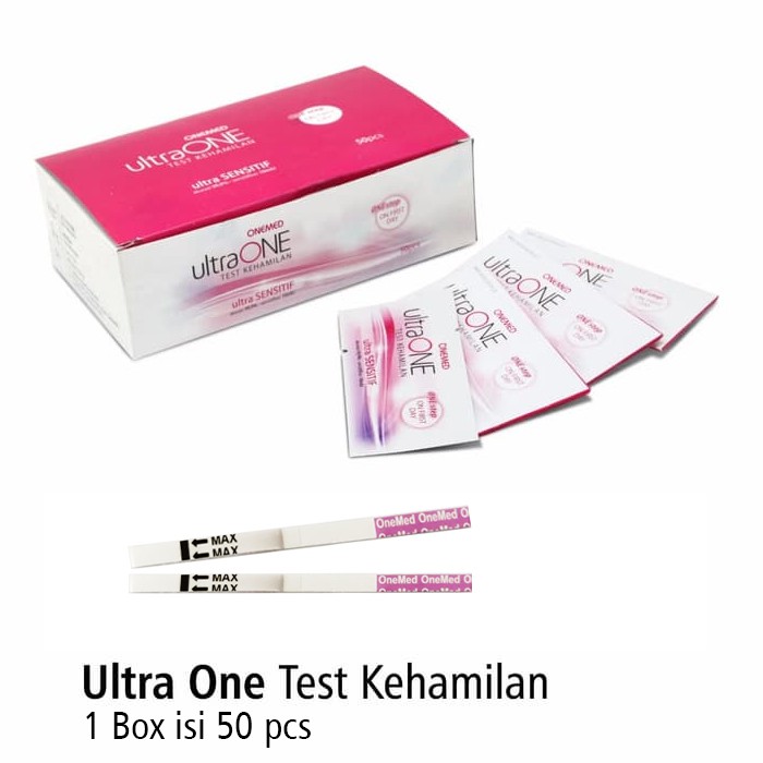 Tes Hamil UltraONE OneMed box isi 50pcs