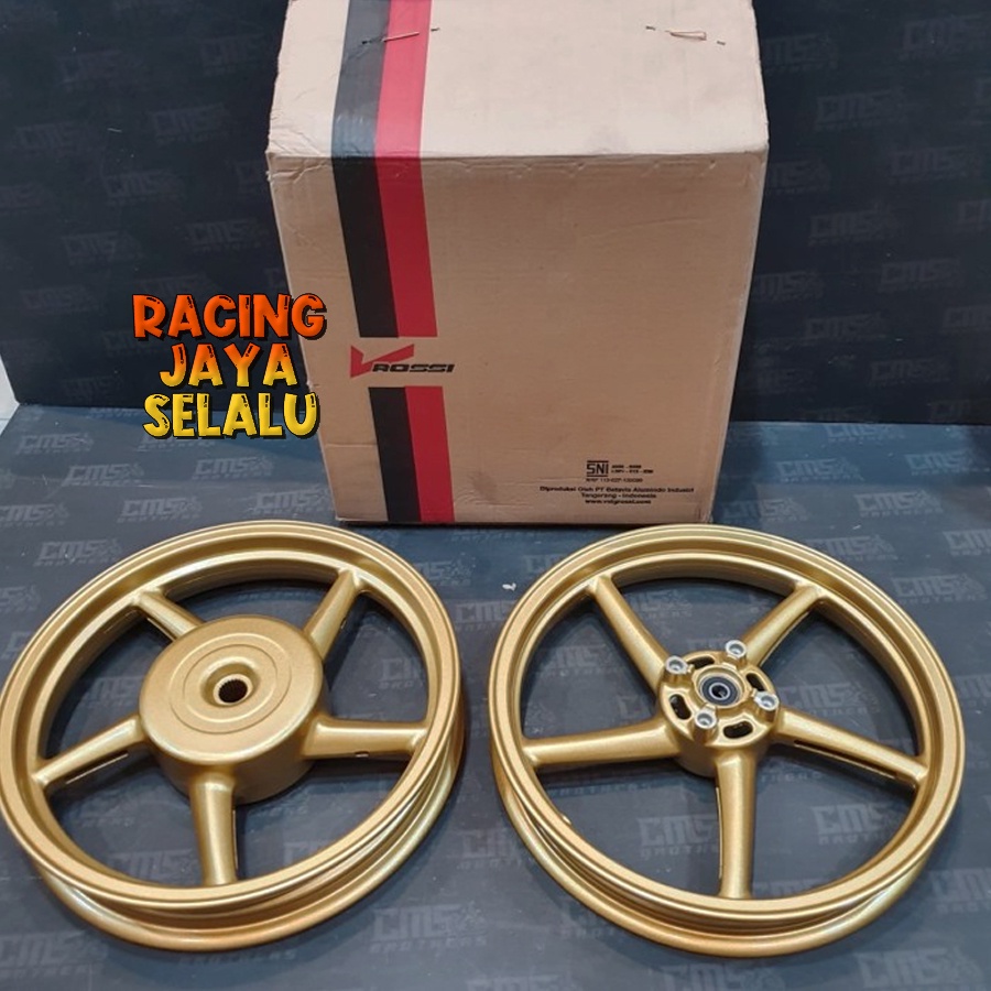 Velg Racing VRossi Honda Vario 125 Sprint Sanca Ring 14 x 185 215 Gold