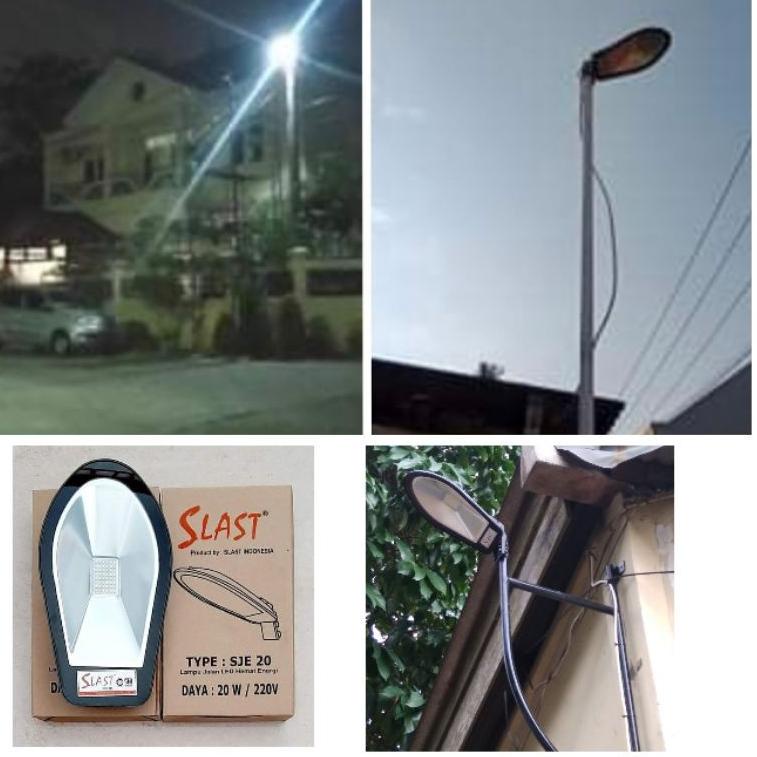 ㆇ SLAST SJE-20 Lampu Jalan LED 20 Watt Garansi 1 Tahun ㅉ