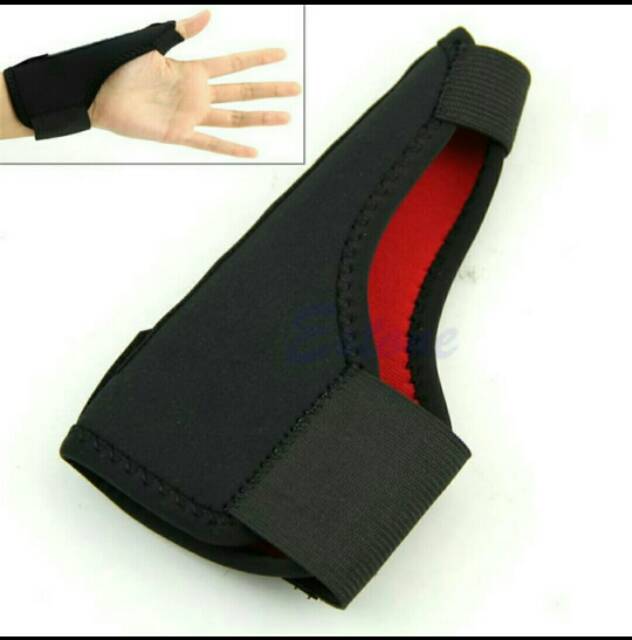 thumb splint wrist band de quervain support fingger jempol hand tangan