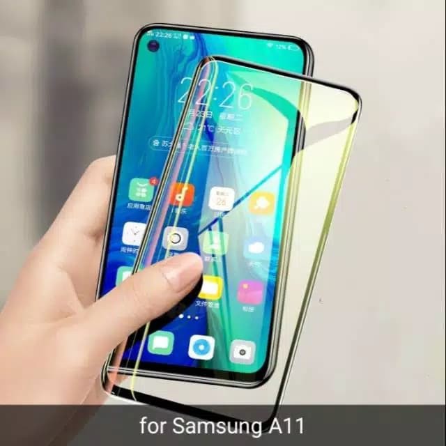 Tempered Glass Full Samsung A11 M11 M21 M31 M51 M30s Screenguard Antigores Kaca Screen Protector