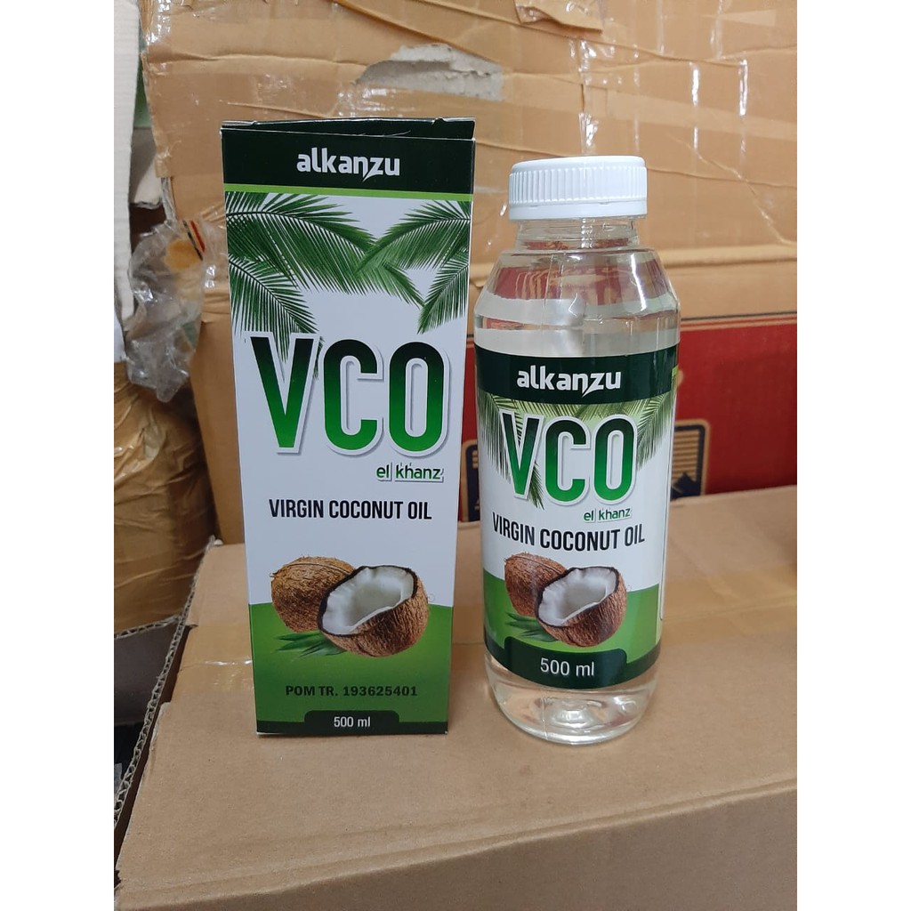 

VCO Virgin Coconut Oil Alkanzu 500 ml Minyak Kelapa Original