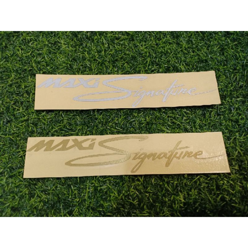 stiker maxi signature nmax