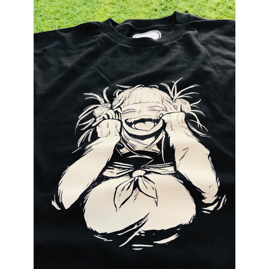 Tshirt Himiko Lewd My Hero Academia Black Premium