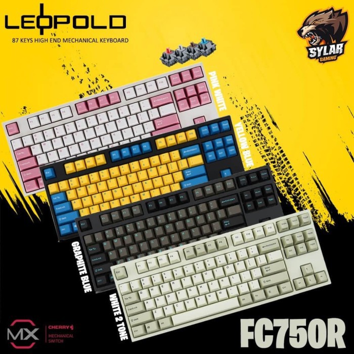 Leopold FC750R 87 Mechanical Gaming Keyboard