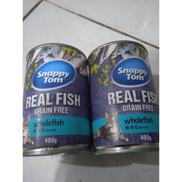 SNAPPY TOM KALENG 400gr WHOLEFISH