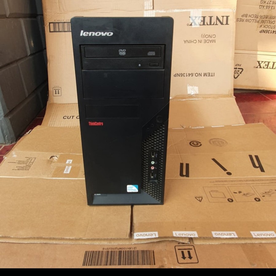 pc lenovo core 2 duo ram 2 gb hdd 250 gb dvd