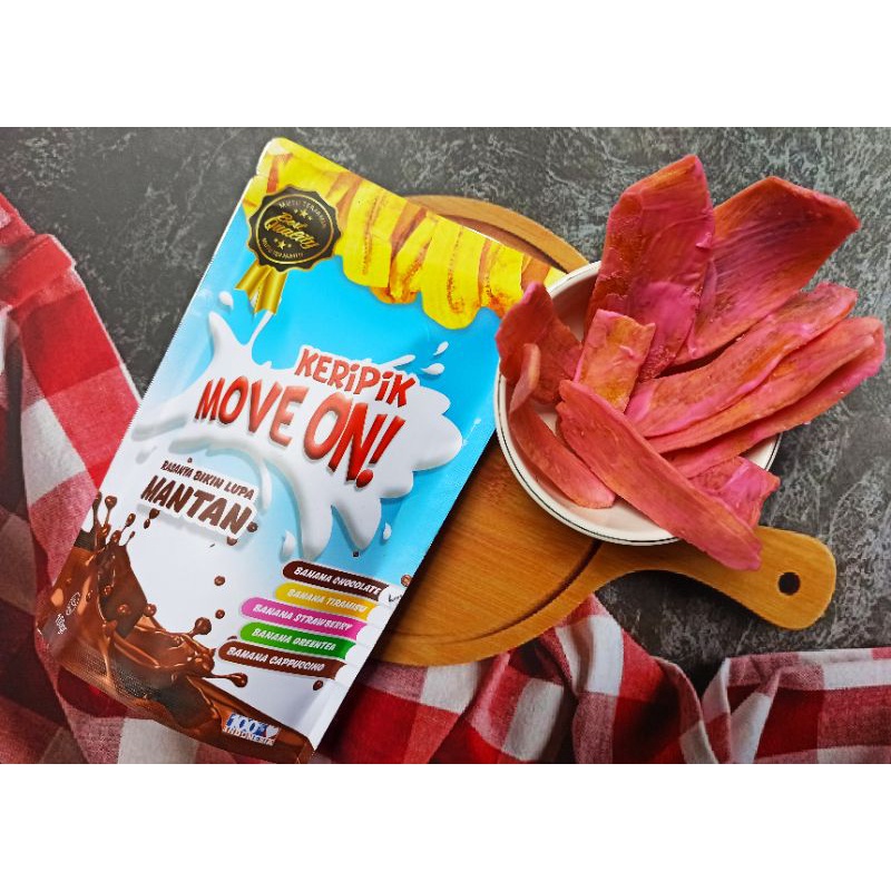 

kripik Pisang Move on Rasa Stobery