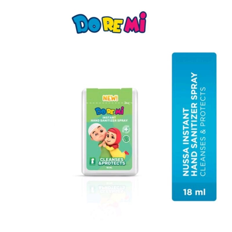 Doremi Hand Sanitizer Spray  NUSSA 18ML