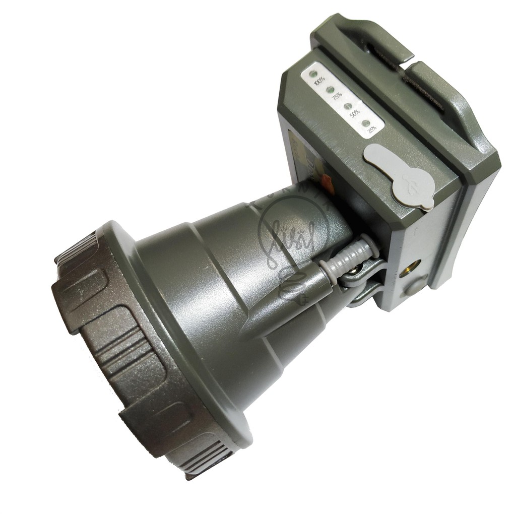 LAMPU SENTER KEPALA HEAD LAMP KL-187 LED 20 WATT 20W DONY ORIGINAL ASLI INDIKATOR BATERAI