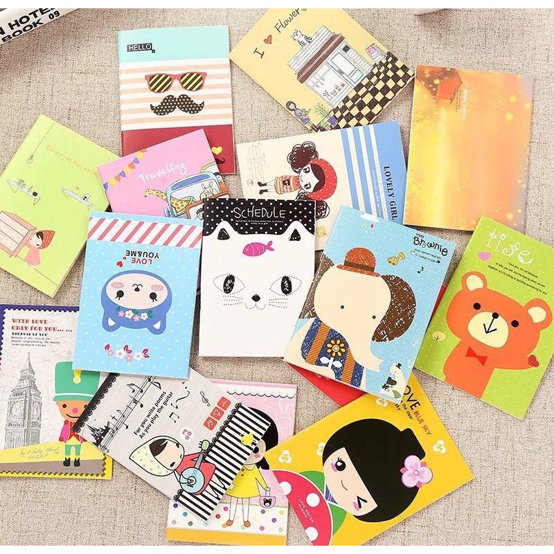 

BUKU TULIS MINI NOTE BOOK CATATAN LUCU ANAK SEKOLAH HARGA MURAH
