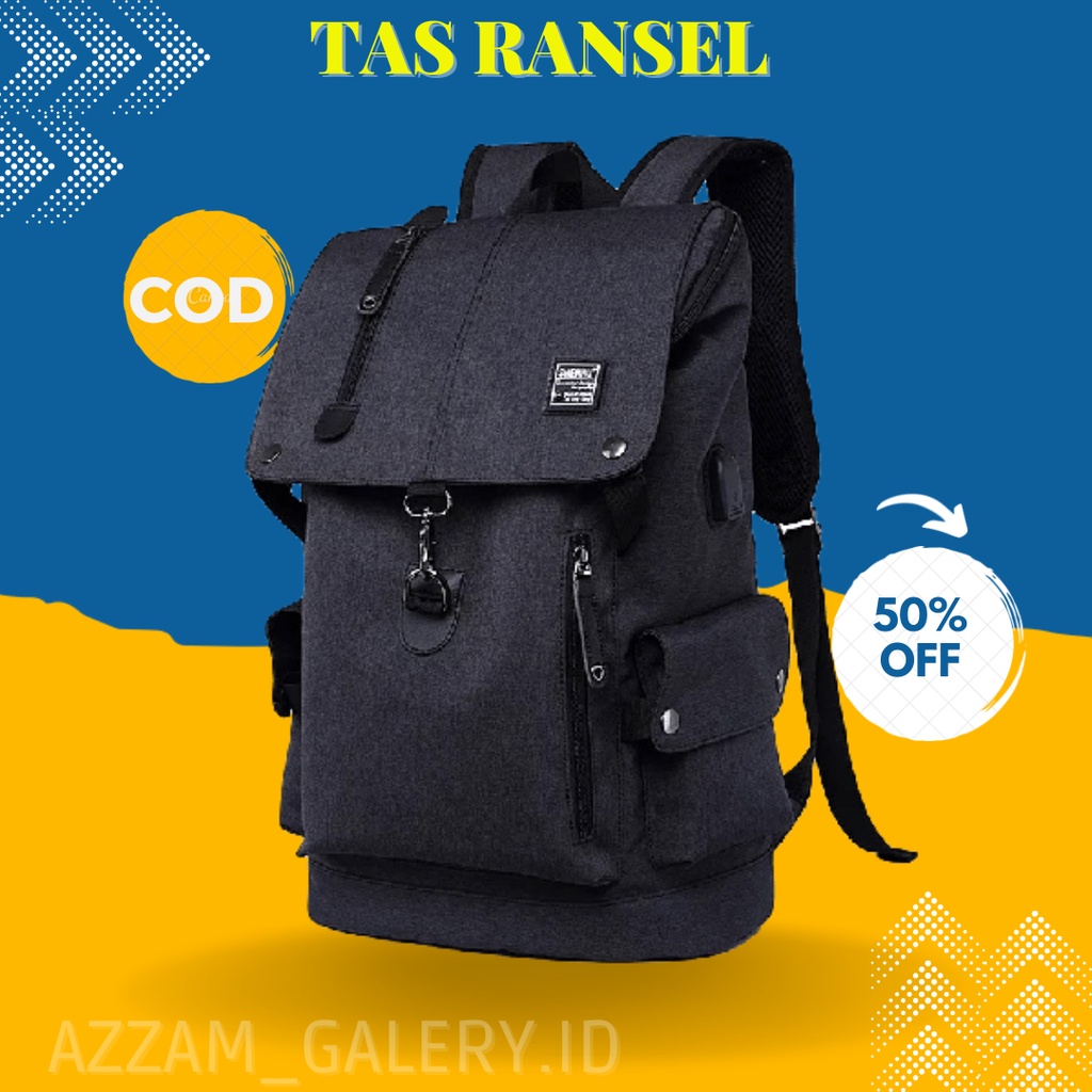 Tas Ransel Pria Toxi Backpack bagpack Gendong gedong punggung pungung anak kuliah sekolah anak smp s