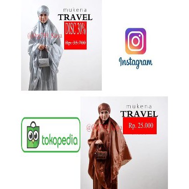 Unik Sale   MUKENA TRAVEL PARASUT MUKENA TRAVEL ABUTAY MUKENA PARASUT Berkualitas