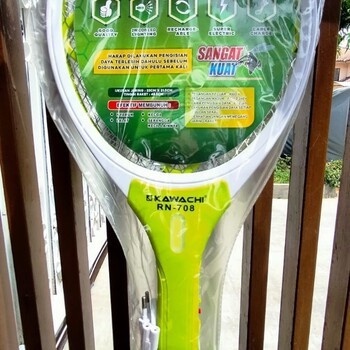 Raket Nyamuk TESLA TLR-3805 Aki Kering Besar Strong Bikin KO Nyamuk