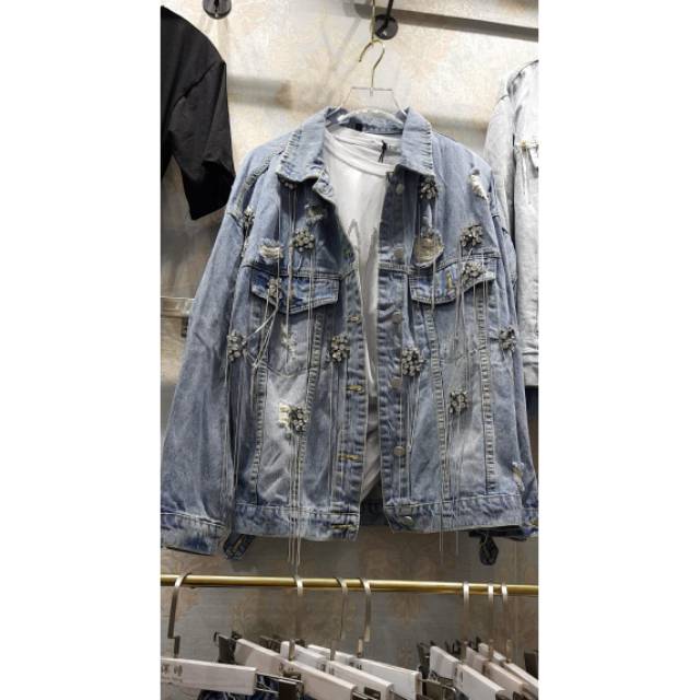 Jaket jeans / jacket jeans /jeans jaket /jaket kulit / suede jaket / jaket suede / bomber jaket