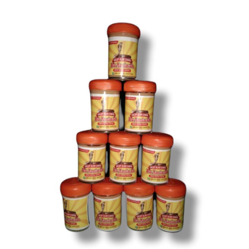 Salep Cobra Bu Aminah / Obat jamur kulit / Minyak ular cobra aslib100% / Obat Kulit Gatal