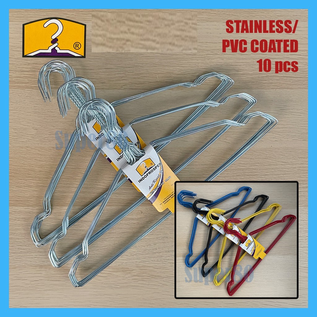 Gantungan baju kawat hanger stainless steel anti karat