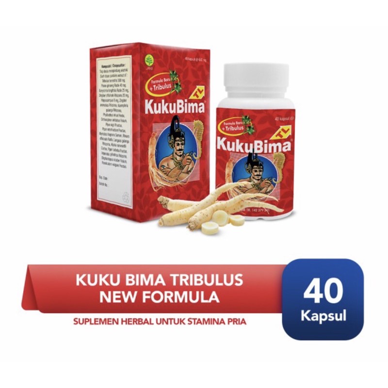 Kuku bima tribulus sidomuncul 40 kapsul ( meningkatkan stamina pria )