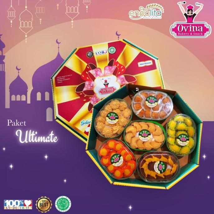

Hampers Lebaran Parcel Ramadhan Paket Kue Kering Ovina Ultimate